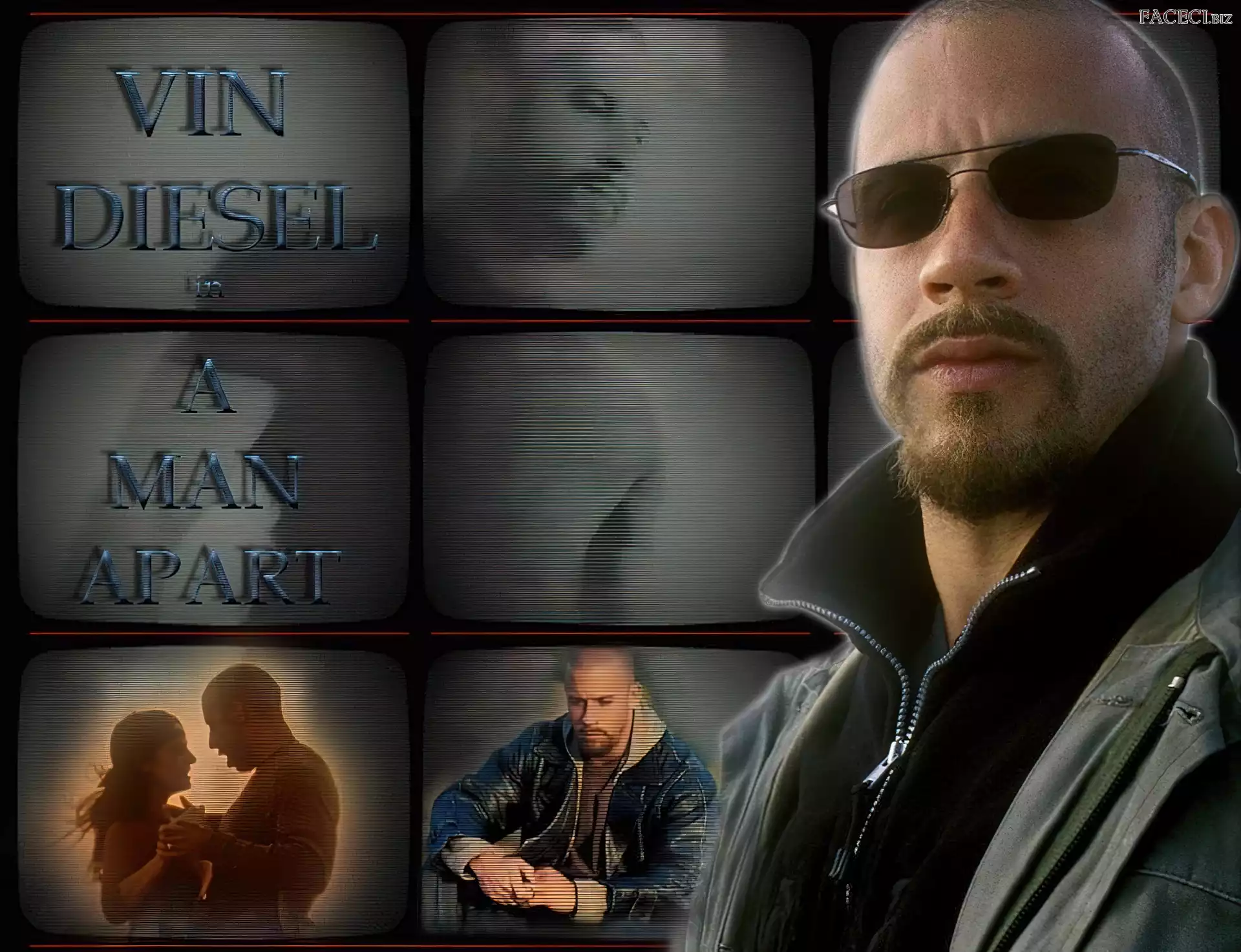 para, Vin Diesel, okulary